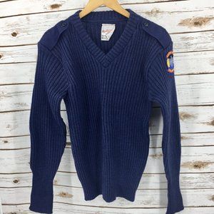 Men's Wooly Pully Brigade Air Patrol Sweater blue